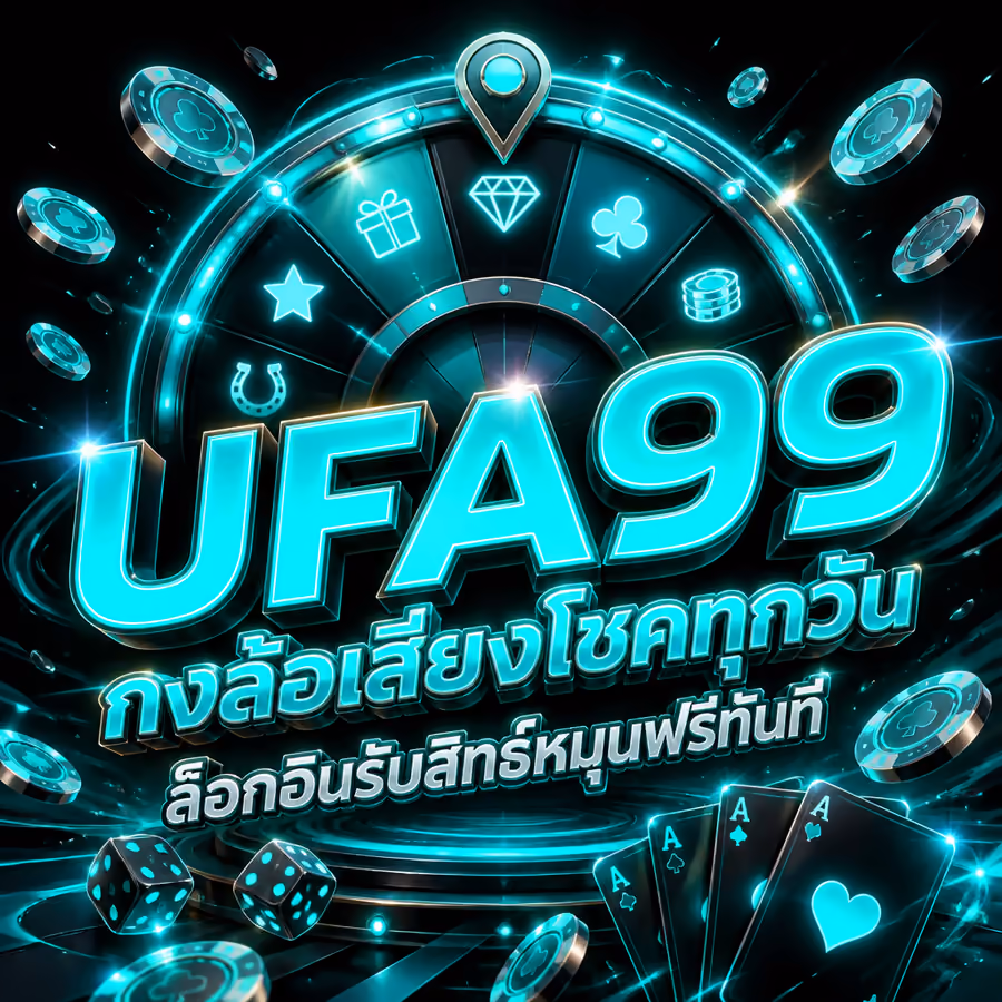 UFA99 กงล้อเสี่ยงโชคทุกวัน ล็อกอินรับสิทธิ์หมุนฟรีทันที