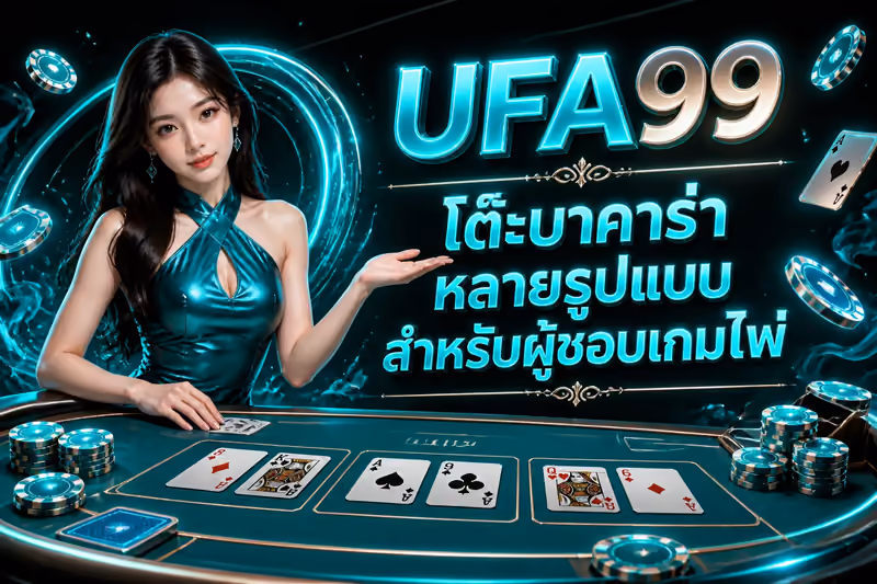 โต๊ะบาคาร่าหลายรูปแบบสำหรับผู้ชอบเกมไพ่