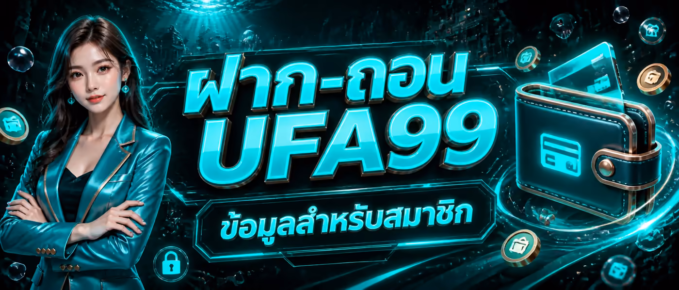 ฝาก-ถอน UFA99 ข้อมูลสำหรับสมาชิก